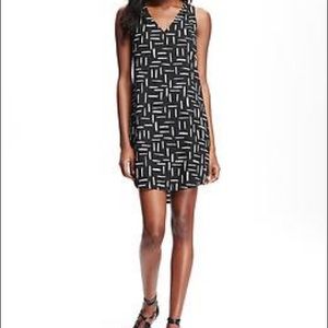 Black & White Shift Dress